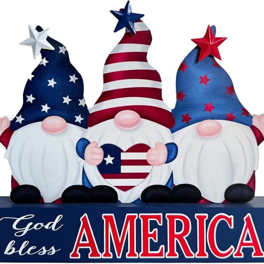 Decor Gnomes American Flag Decorations