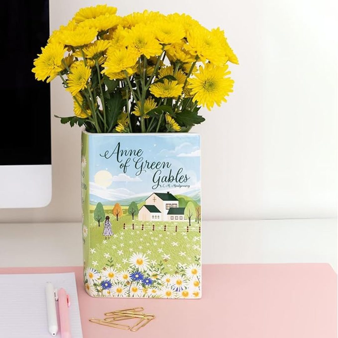 Ceramic Vases for Home Decor, Cute Bookshelf Decor