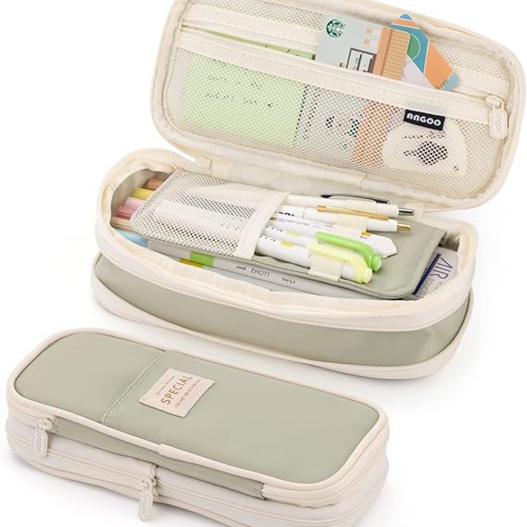 Big Capacity Pencil Case Large Pencil Pouch Stationery Pen Bag for Teen Girls