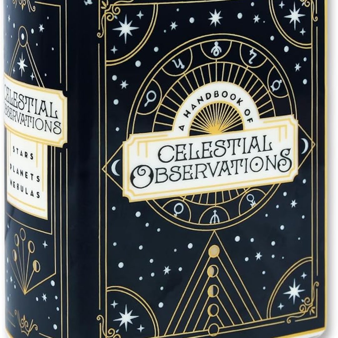 Ceramic Book Vase for Flowers, Small Book Flower Vase