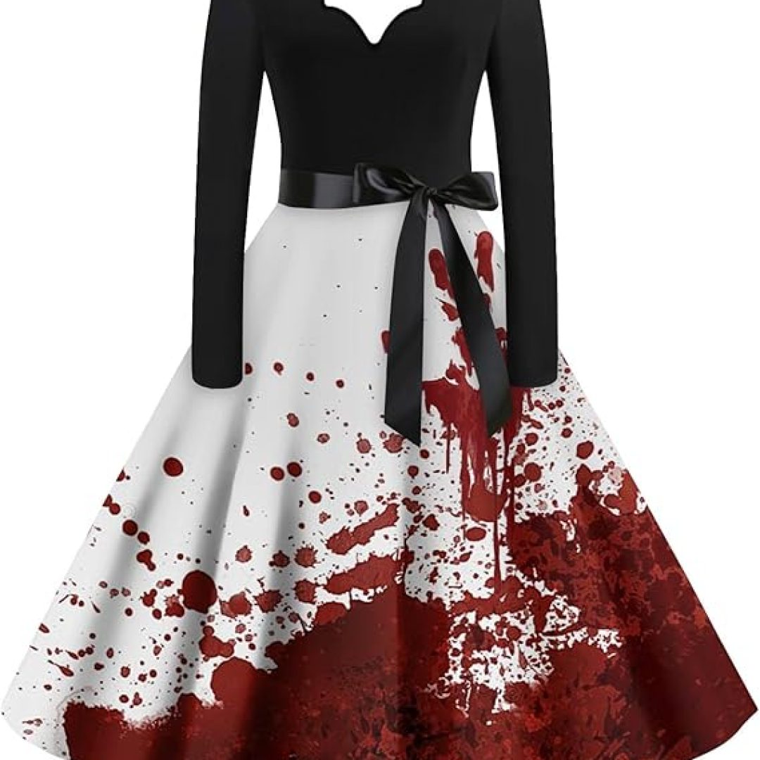 Dress Bloody Print