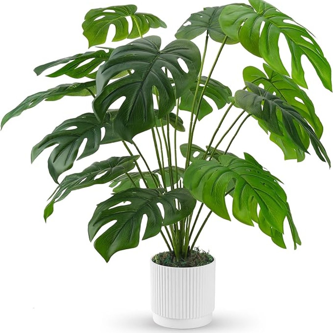 Fake Plants Large Artificial Monstera