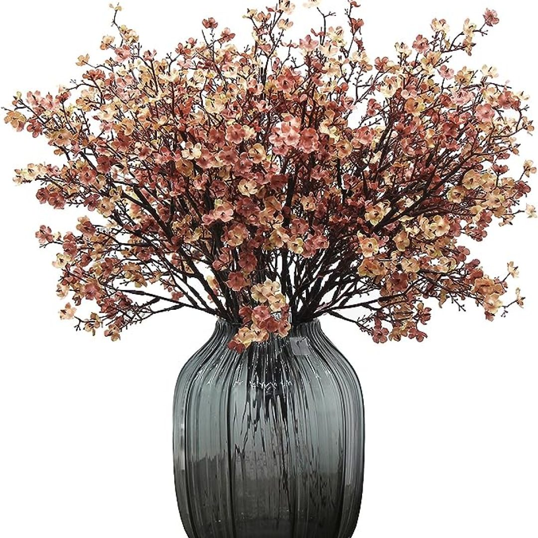 Silk Artificial Flowers 6 Bundle European Fake Flowers Decor Wedding