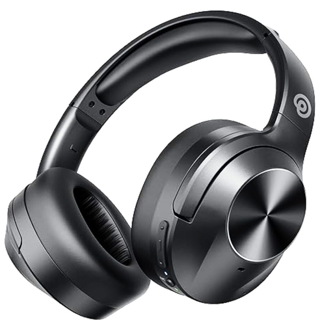 Active Noise Cancelling Headphones, Wireless Over Ear Bluetooth Headphones