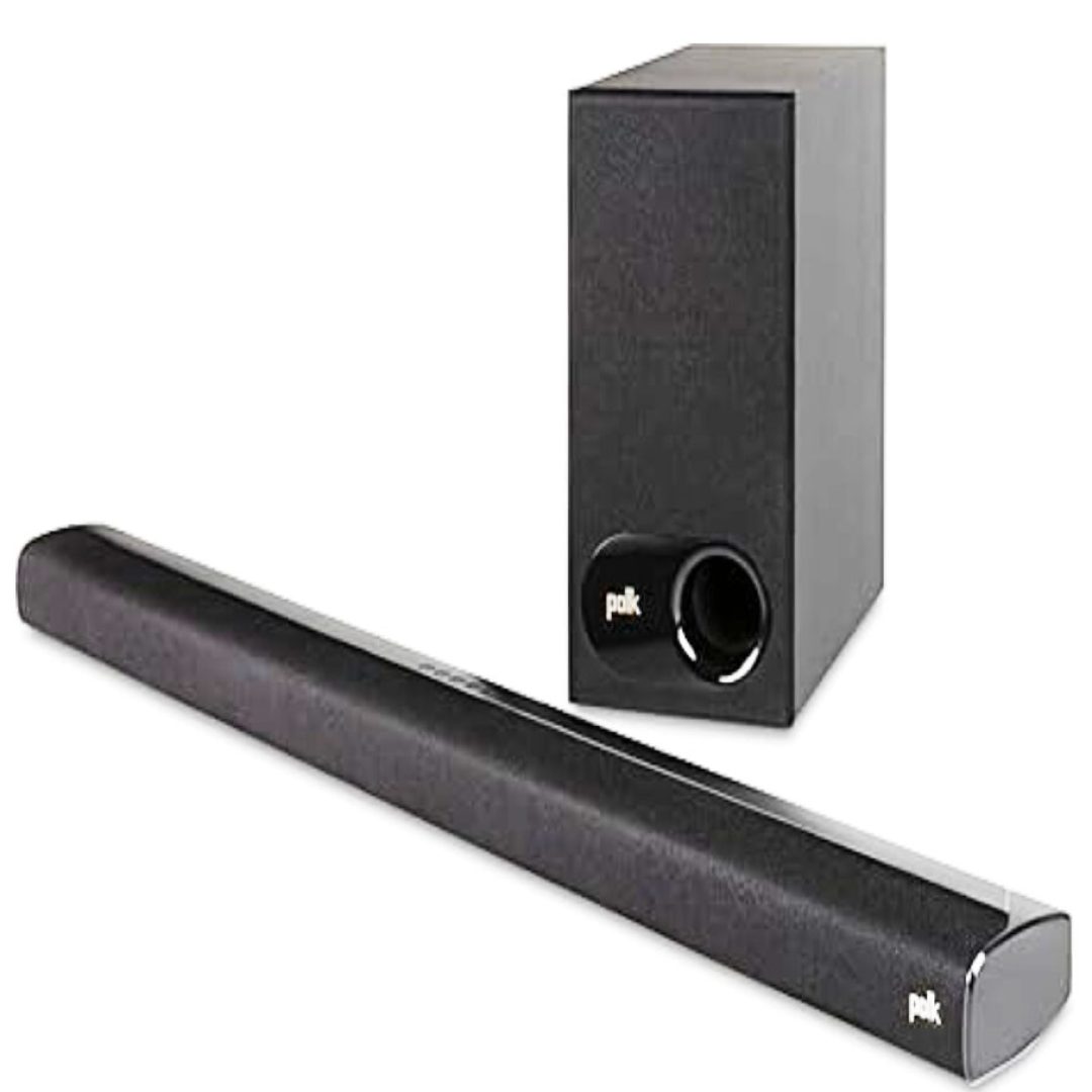 Audio Signa S2 Sound Bar & Wireless Subwoofer – Exclusive VoiceAdjust Technology