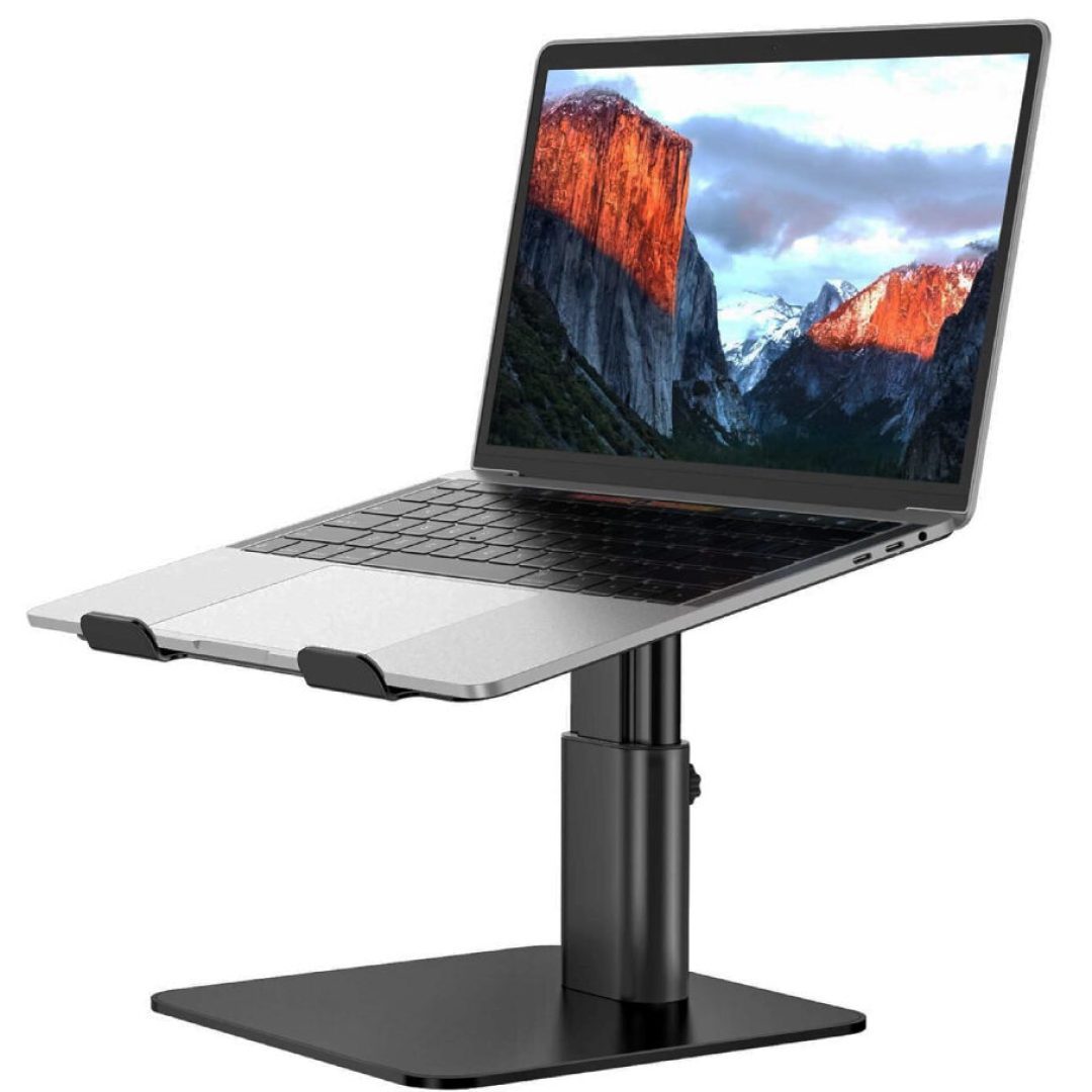 Ergonomic Adjustable Laptop Stand for 10-15.6″ Notebooks Black