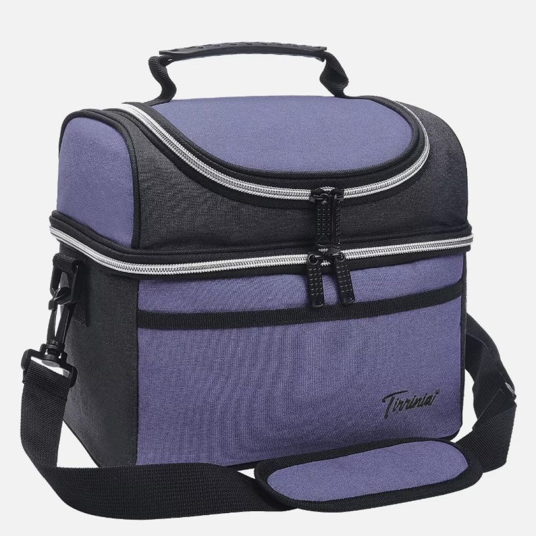 Lunch Bag Leakproof Thermal Bento Cooler Tote for Women and Men Kids